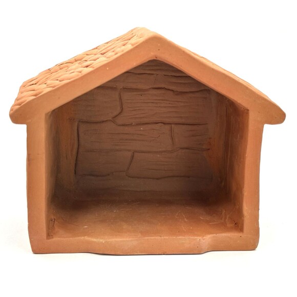 Terra Cotta Handmade Nativity Set 8 Piece Christmas‎ Jesus Mary Joseph Primitive - Picture 8 of 16